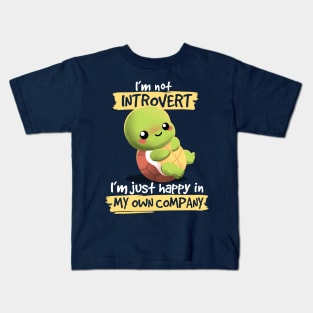 Introvert turtle Kids T-Shirt